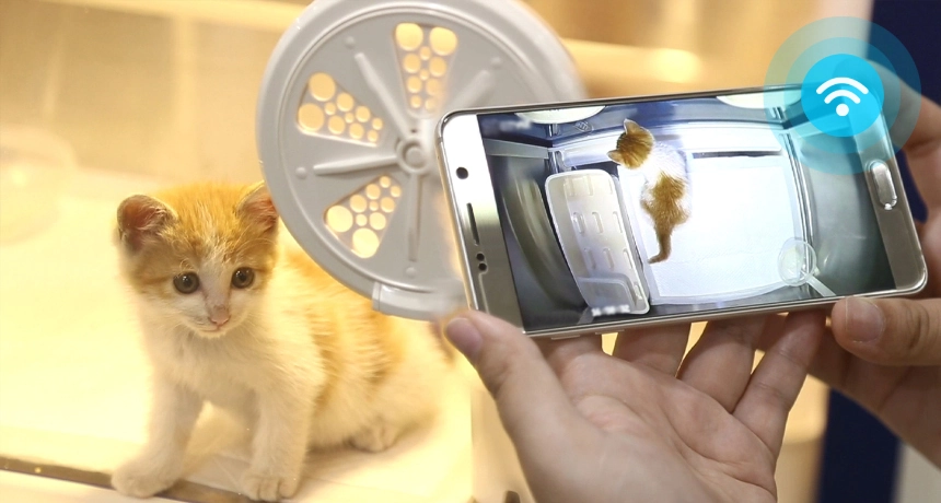 Inkubator weterynaryjny SmartICU160ProPlus - IP kamera