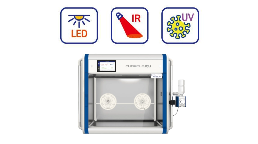 Inkubator weterynaryjny Smart ICU 160 Pro+ - lampa UV, IR i LED