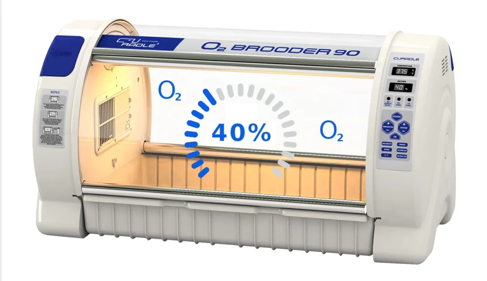 Inkubator O2 Brooder, komora tlenowa weterynaryjna, maks. stężenie tlenu